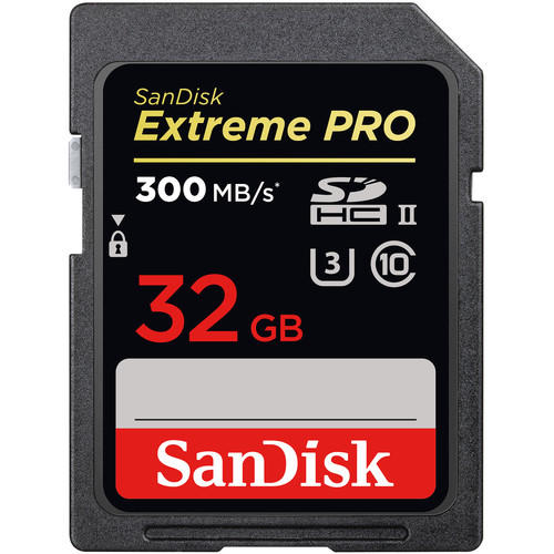 數位NO1 SanDisk Extreme Pro SDXC UHS-II 32GB 300MB 記憶卡