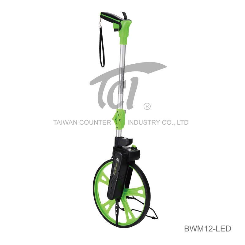 【康郁TCI】TCI BWM12-LED 12英吋LED測距輪 大數字顯示 台灣製造 中華民國新型專利第M557348號