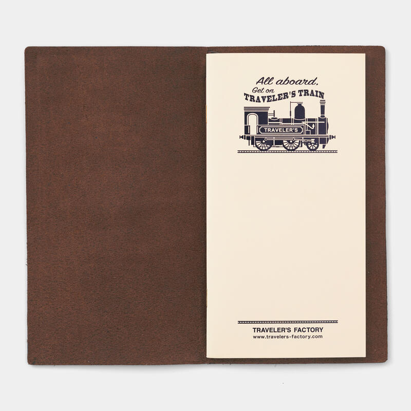 【缺貨中】Traveler's Notebook TN 旅人筆記本 東京車站 限定版 火車頭 標準尺寸 本體04302