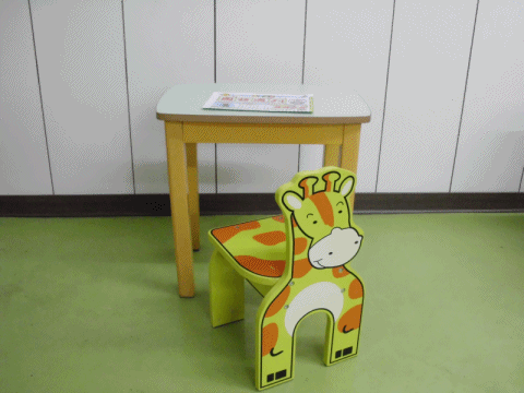 小長形幼兒桌椅組