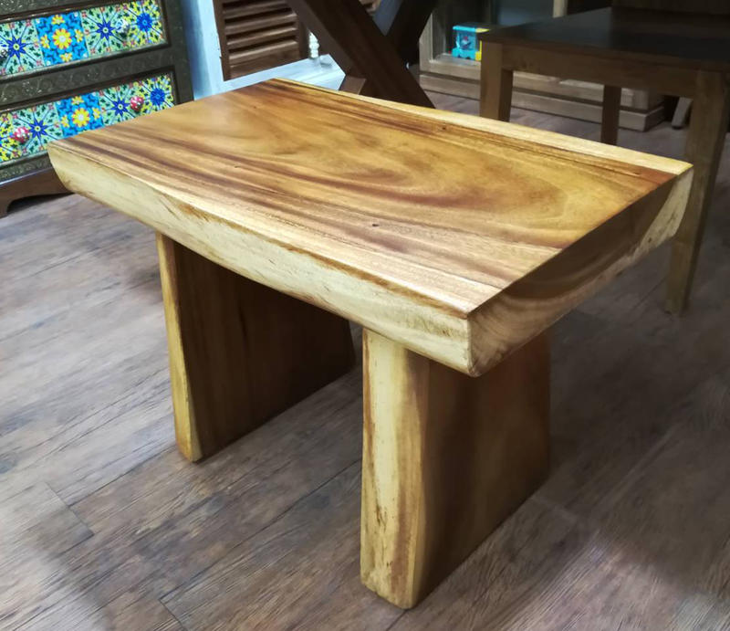 【肯萊柚木傢俱館】印尼100% 雨豆木 椅面整塊 全實木 耐重 小桌 短板凳 餐凳 民宿 店面 實用美觀
