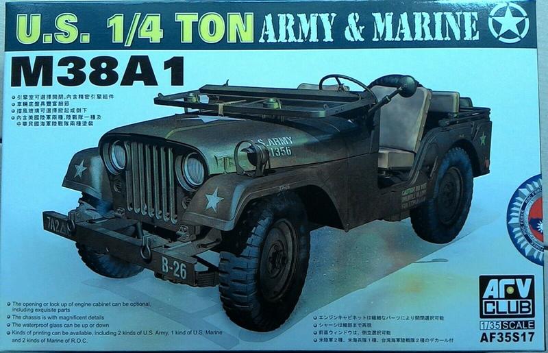 AFV CLUB 1/35 二戰美軍 M38A1 四分之一噸 4*4 吉普車