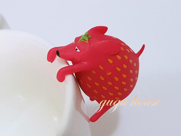 【gugu屋】7-11 覓蜜時光 JOOOY 草莓狗 杯緣公仔 (現貨)