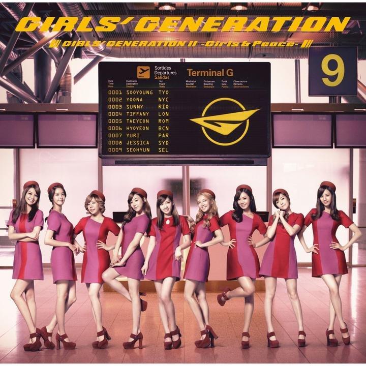 少女時代 GIRLS' GENERATION--Girls & Peace 第2張日文專輯 (日版通常盤CD)