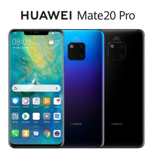華為 HUAWEI Mate 20pro 6+128GB 原裝正品 全屏手機 曲面屏 三攝 華為 手機