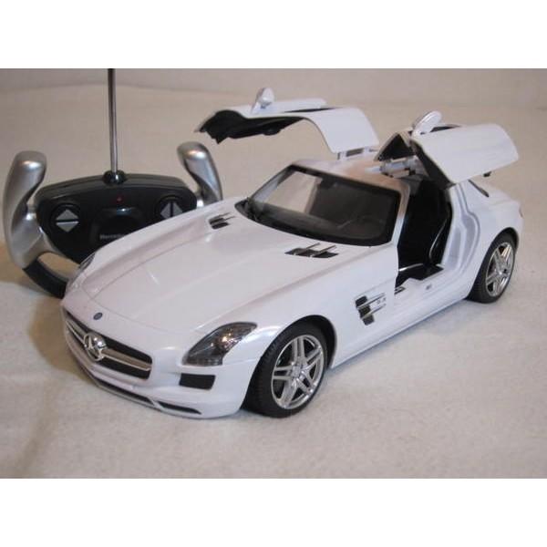 【KENTIM 玩具城】1:14(1/14)全新賓士Mercedes BENZ SLS AMG 白色擬真烤漆原廠授權RA