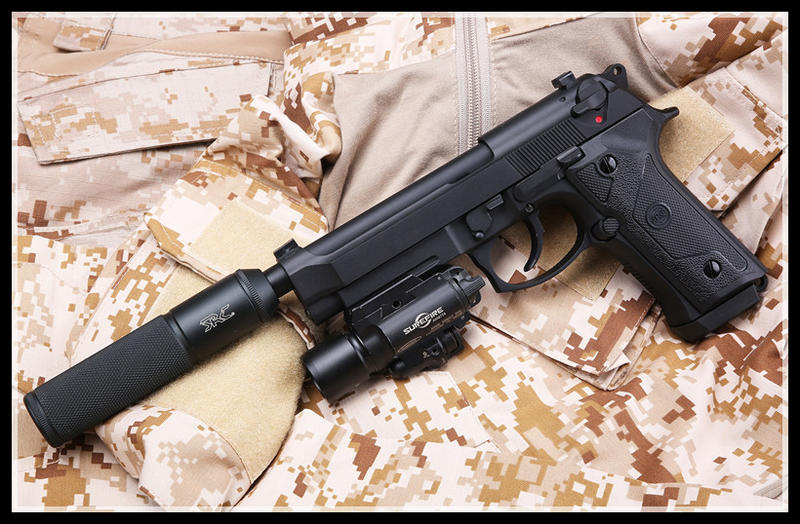 【原型軍品】全新 II 超商免運 送槍盒 SRC M9A3 全金屬 瓦斯手槍 GBB CO2 雙系統 黑色