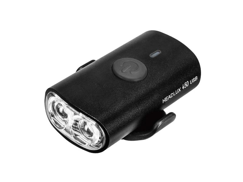 TOPEAK HEADLUX 450 USB 車燈 頭燈 450流明 免工具可裝於空力把手或圓手 TMS089B 促銷中