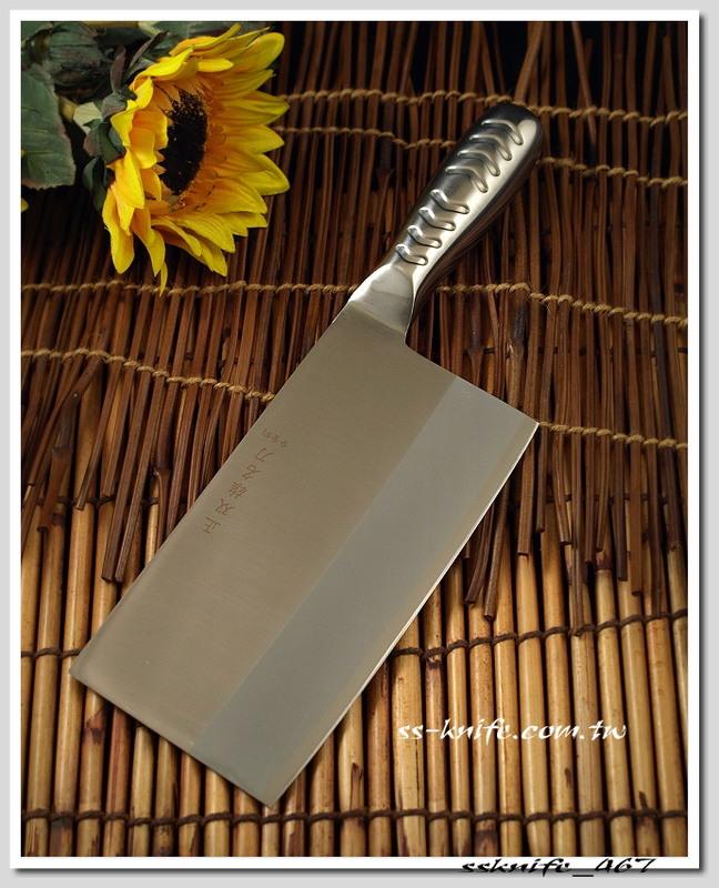 雙雄名家刀品 《 雙雄 》中式片刀-合金鋼 型號: ssknife_467