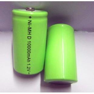 1號充電池工業D型1.2V NI-MH 10000mAh鎳氫電池 大號一號充電電池