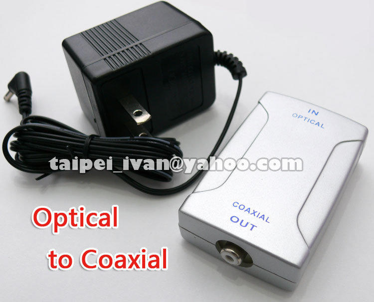 全新 數位 光纖 轉 同軸 訊號轉換器 Optical to Coaxial 光纖進 同軸出 S/PDIF 擴大機 杜比AC3 / DTS 5.1
