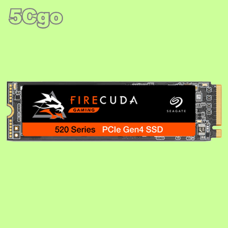 5Cgo【權宇】SEAGATE 火梭魚 520系列 2TB 固態硬碟 PCIe Gen4x4, M.2 2280五年保固
