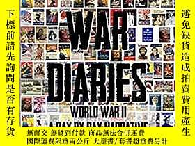 古文物The罕見War Diaries: A day by day narrative of World War II露 
