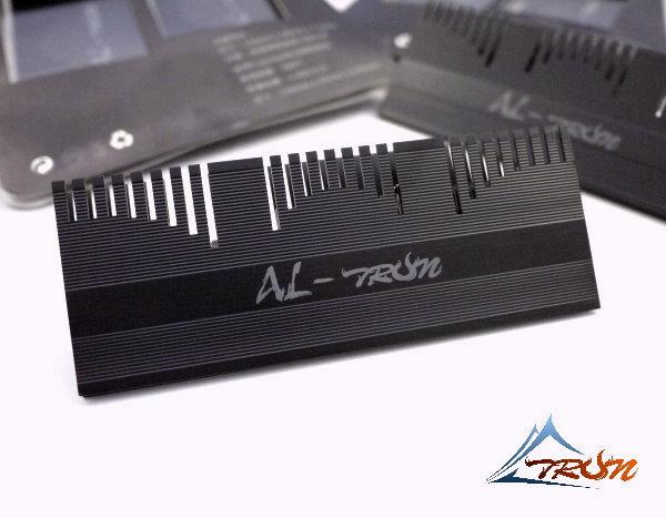 [ AL-TRON ] 鋁合金記憶體散熱片 專利夾式直接安裝好便利!! 一套兩組! 含T-Globle高效無黏性導熱膠 