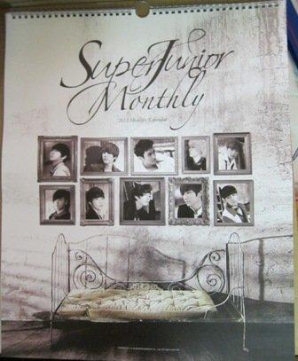 super junior SJ 2012年掛曆