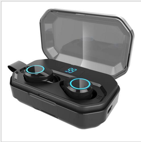 X6 tws藍牙耳機 x6pro/x11電量數顯 防水帶電池倉盒3000mAh 無線耳機#11536