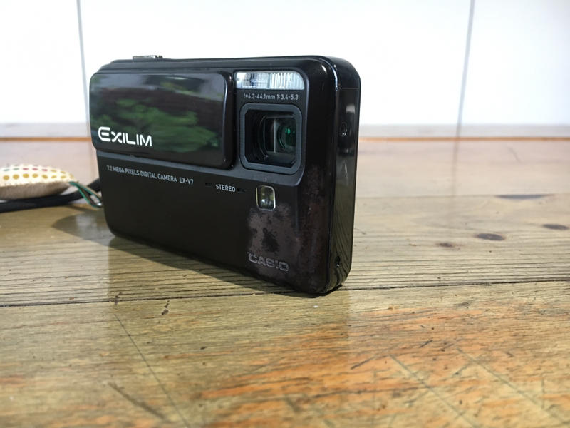 【米倉】（已售出）二手卡西歐CASIO-EXILIM數位相機/卡片機/兒童相機/老件古物道具收藏復古相機