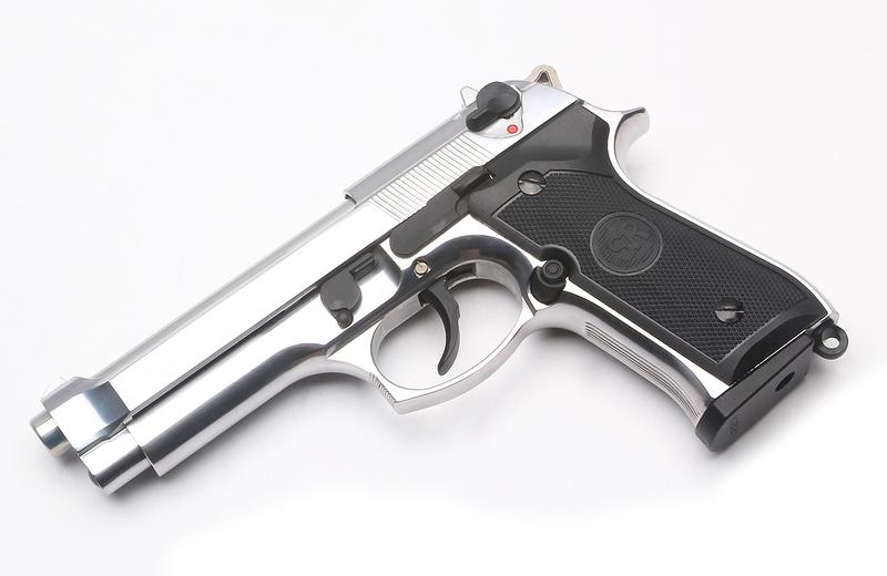 《GTS》SRC 貝瑞塔 M9A1 銀色 瓦斯槍 (BB槍 M9A1 M92 玩具槍 模型槍 CO2槍 GB-0703