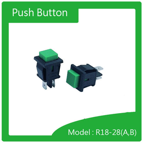 Push 開關 R18-28(A,B)