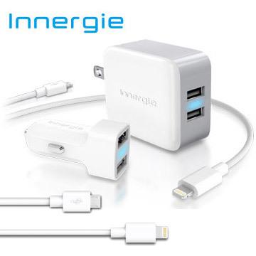 Innergie PowerTravel Pro 21瓦雙USB旅行充電組