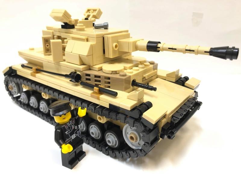 全新複刻套組[正版Lego樂高/Brickmania停產品]二戰德軍 Panzer IV Ausf.G 四號戰車G型