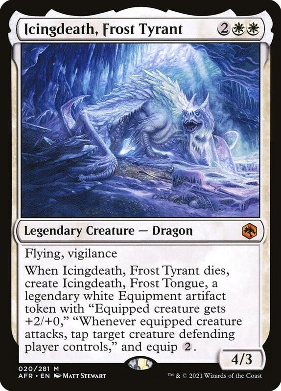 Icingdeath, Frost Tyrant (Ampersand Promo) [Dungeons & Dragons: Adventures in the Forgotten Realms Promos]