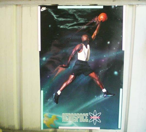 明星海報~~~Jordan (喬登) NIKE ~1993年~---籃球海報.....MJ-04
