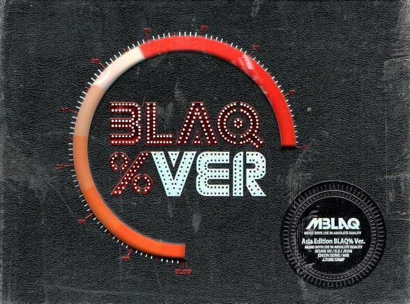 *【正價品】MBLAQ//BLAQ% VER ASIA EDITION~CD+DVD、亞洲豪華精裝盤~環球、2012年
