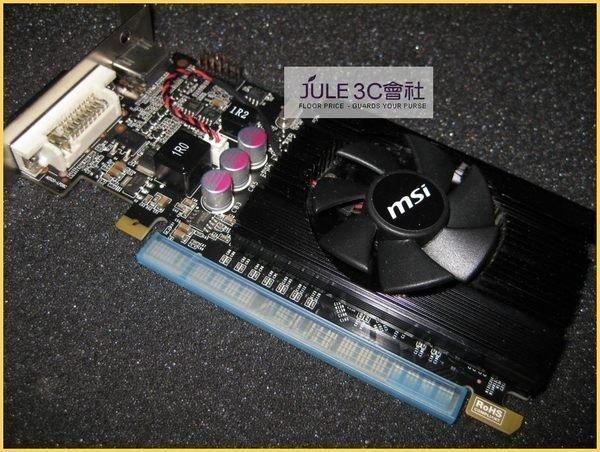 JULE 3C二館-微星MSI N610GT-MD2GD3 GT610/DDR3/2GB/軍規/HDMI/短