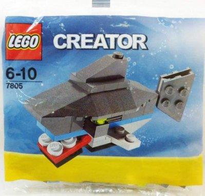 =龍次商城=  保證正版樂高 LEGO CREATOR 創意系列 7805 鯊魚 大白鯊