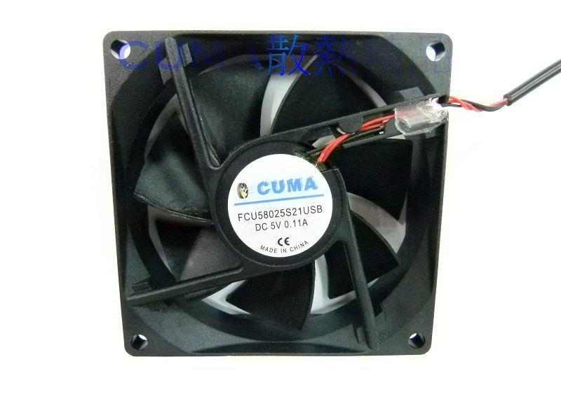 光華CUMA散熱精品*CUMA FCU58025S21USB 8公分 5V USB風扇/USB雙向接頭設計、可串接~現貨