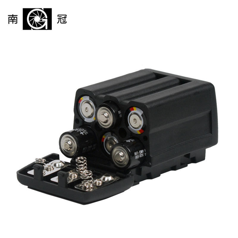 虹華數位 ㊣ 南冠 CN-6AA電池包 AA電池轉換盒 for SONY F750 3號電池轉換筒 適用 LED 攝影燈