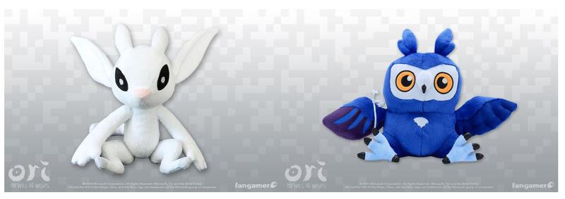 The Wisps Plush Peluche Ori And The Blind Forest ArtStation Ori 3d