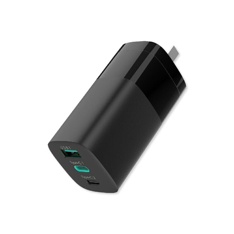 65W氮化鎵電源供應器 適用 PD充電器 QC快充頭 USB充電器