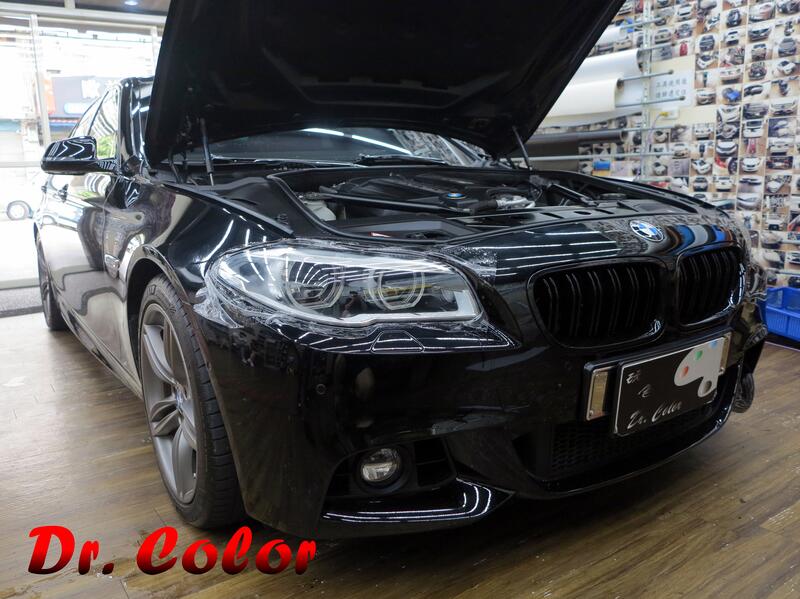 Dr. Color 玩色專業汽車包膜 BMW 535i 車燈保護膜