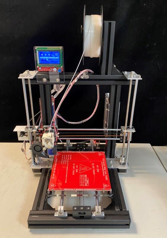 【台中3D總舖】全金屬架構3D列印機全套DIY零件組裝列印全攻略<可加裝雷雕頭>--機台 治具  專題 創客 Maker