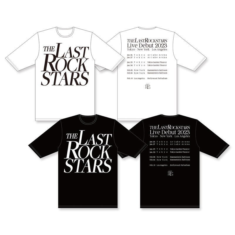 THE LAST ROCKSTARS BIG T恤T-SHIRT / YOSHIKI SUGIZO HYDE TLRS