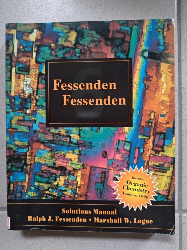 Solutions Manual for  Fessenden's Organic Chemistry
