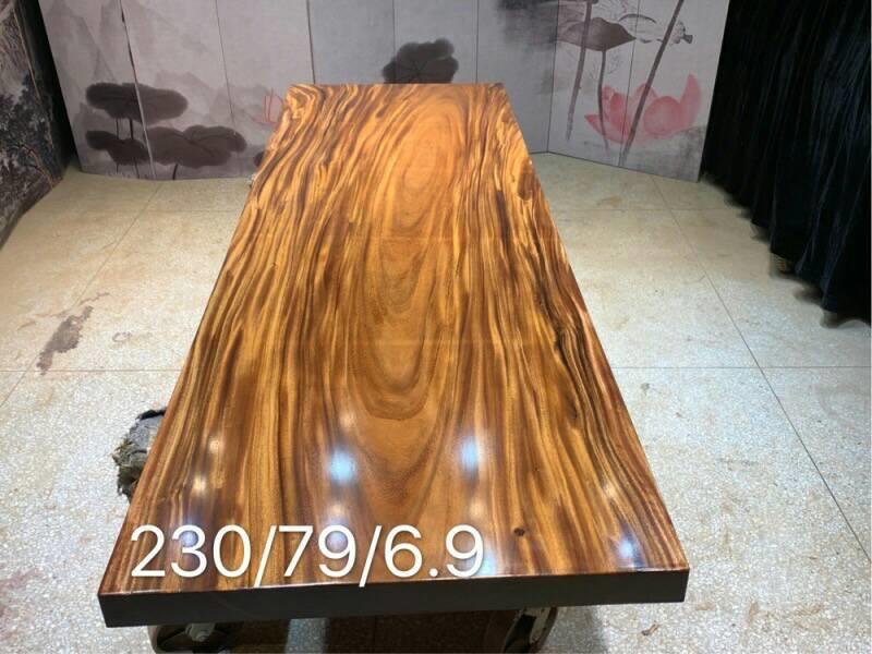 【木品覺】 精品 南美胡桃木(雨豆木) 餐桌 桌板 5