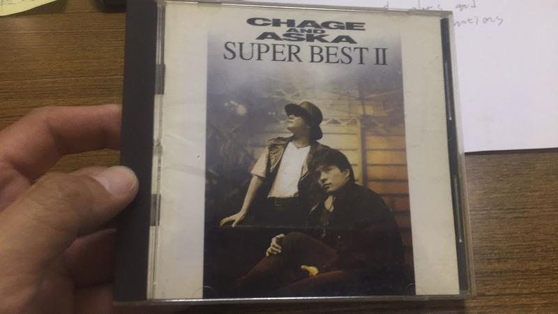 恰克與飛鳥CHAGE AND ASKA--超級精選集II SUPER BEST II 2 原版專輯CD