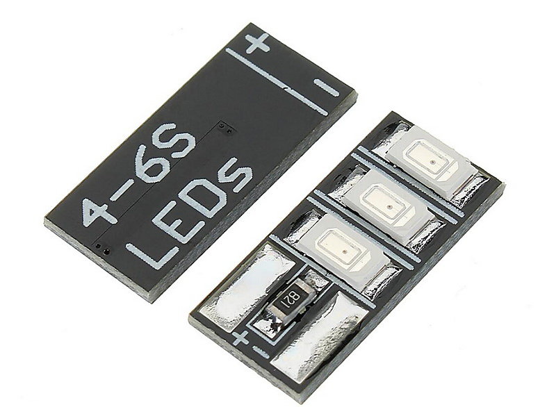 【加菲貓】Tiny LEDS 4-6S LED FPV 穿越機燈板(紅/綠各一) GR6235-25 
