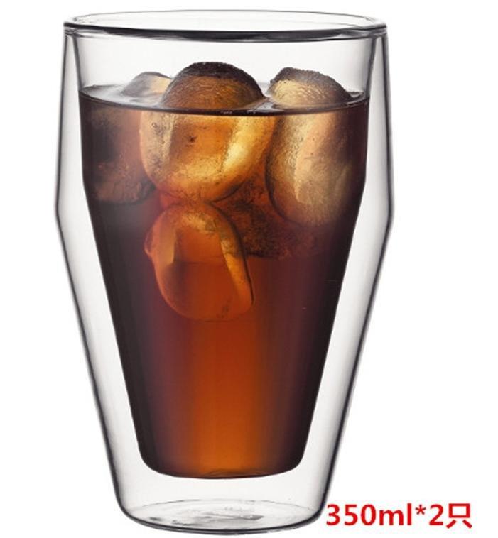 【杰森 驛站】BODUM TITLIS glass 350 ml/ 12 oz (一盒兩個，原裝彩盒包裝，雙層杯)