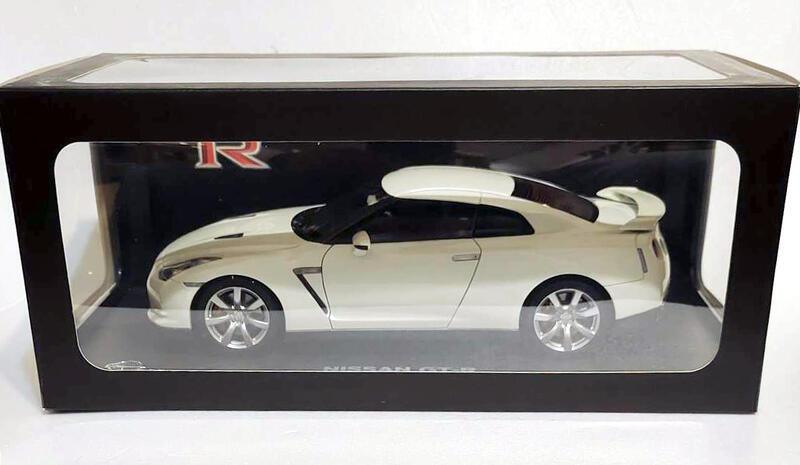 超跑RC工房<現貨>- 1/18 AUTOart NISSAN GT-R R35 白車商版| 露天市集