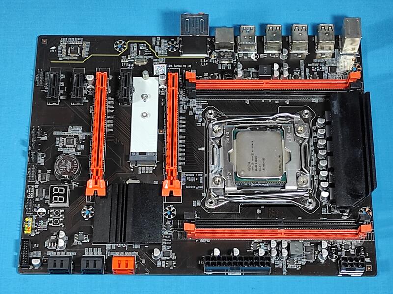 雙碩X99-Turbo 2011-3腳位主機板+ Xeon E5-2678 V3 良品| 露天市