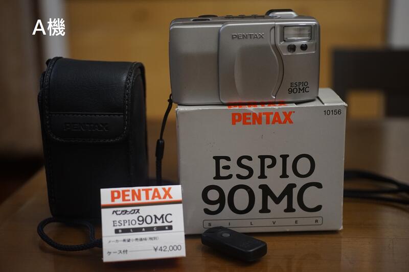 售】品相不錯Pentax ESPIO 90MC 經典旅遊傻瓜內建閃光燈底片相機附CR2