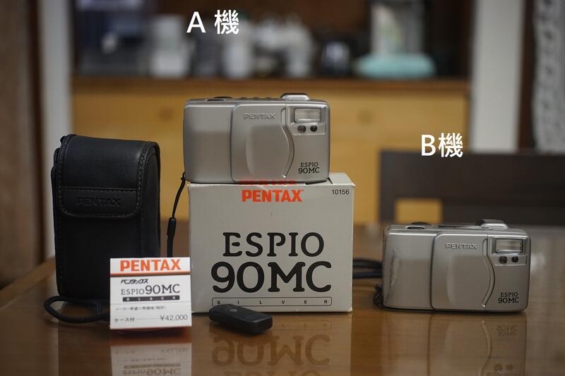 售】品相不錯Pentax ESPIO 90MC 經典旅遊傻瓜內建閃光燈底片相機附CR2