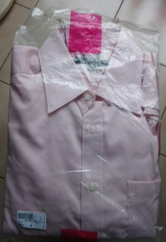 G2000 MAN 長袖襯衫 尺寸 15.5 粉色05 (388)