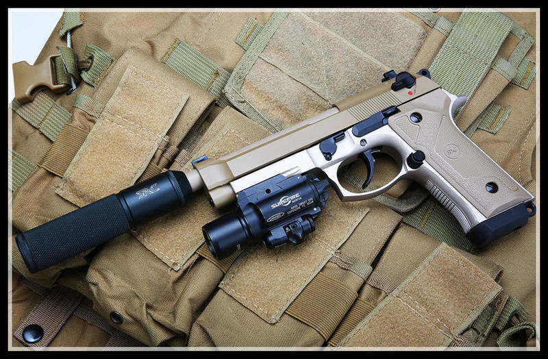 【原型軍品】全新 II 超商免運 送槍盒 SRC M9A3 全金屬 瓦斯手槍 GBB CO2 雙系統 沙色