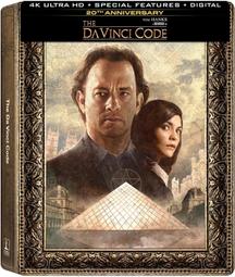 [藍光小舖][預購] 達文西密碼 4K UHD+BD 三碟限...