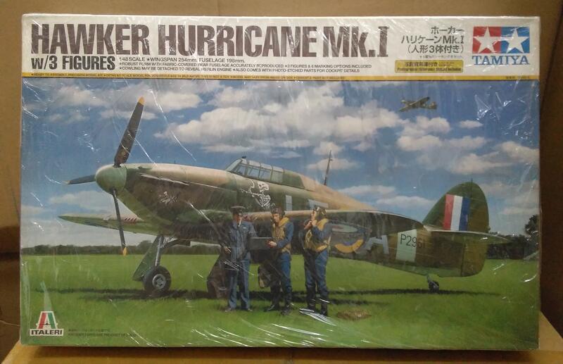 Tamiya Hawker Hurricane Mk.1 - 1/48 - 37011 - Maquette avion